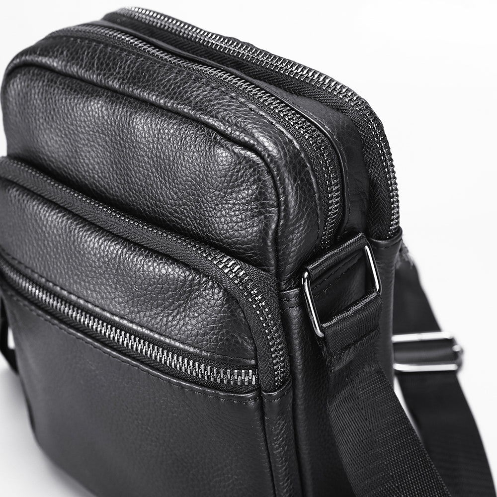 Crossbody Genuine Leather Bag for Men