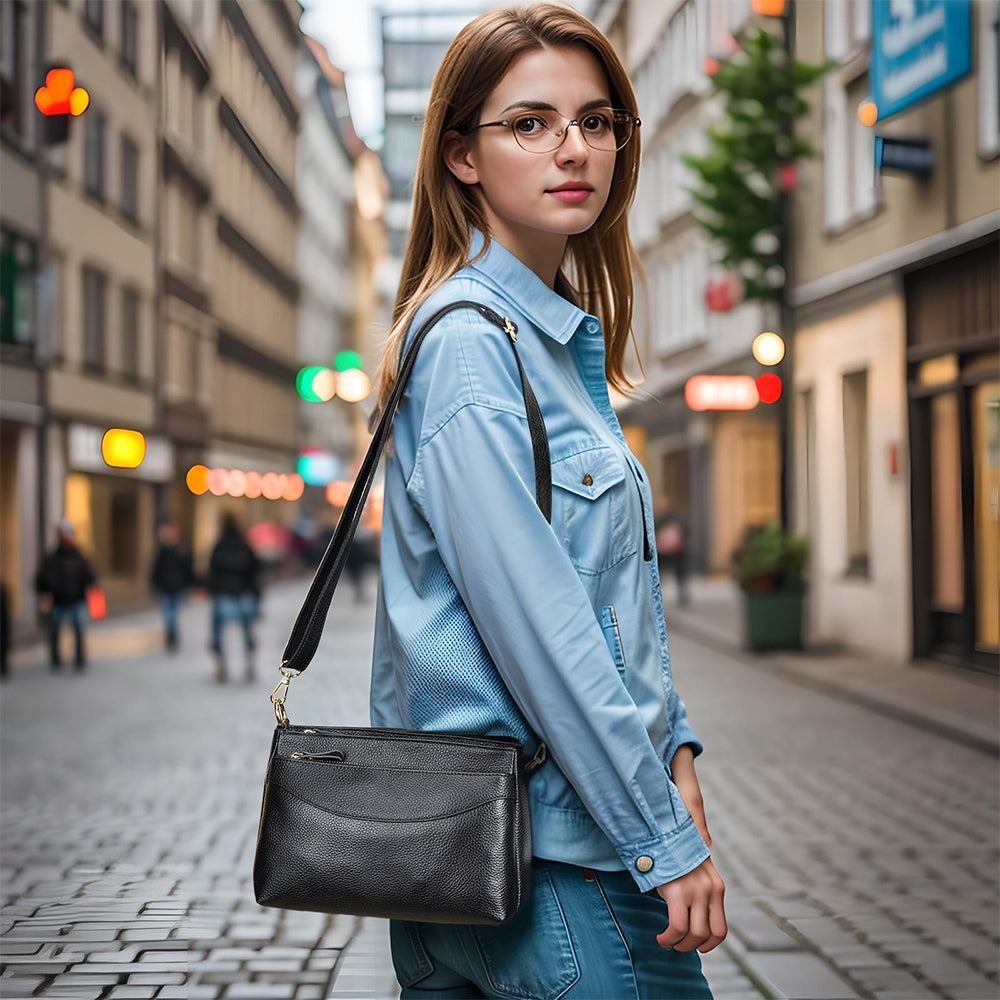 Soft Leather Ladies Single Shoulder Bag
