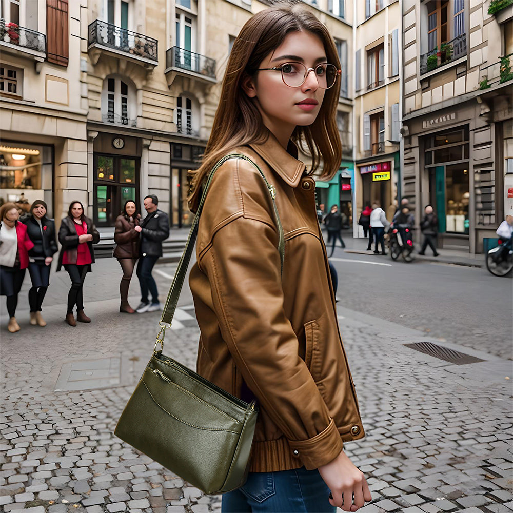 Soft Leather Ladies Single Shoulder Bag
