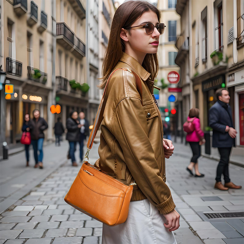 Soft Leather Ladies Single Shoulder Bag