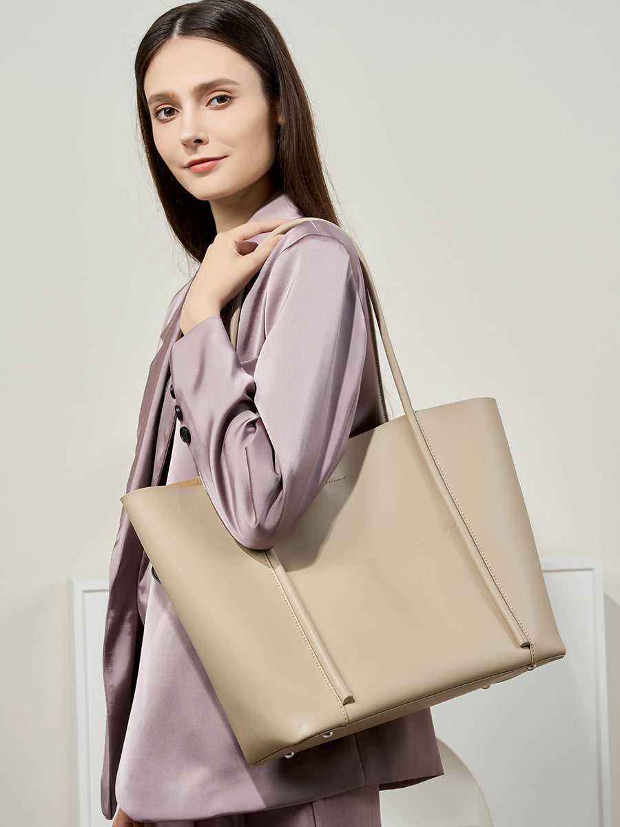Women High Quality Genuine Leather Tote Bag