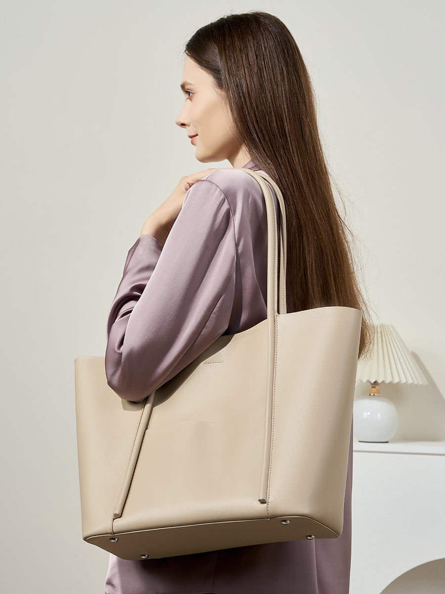 Women High Quality Genuine Leather Tote Bag