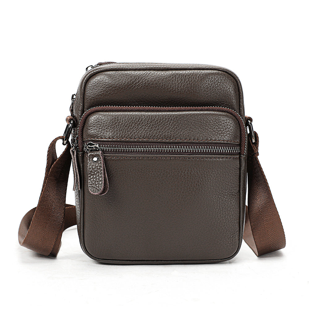 Crossbody Genuine Leather Bag for Men